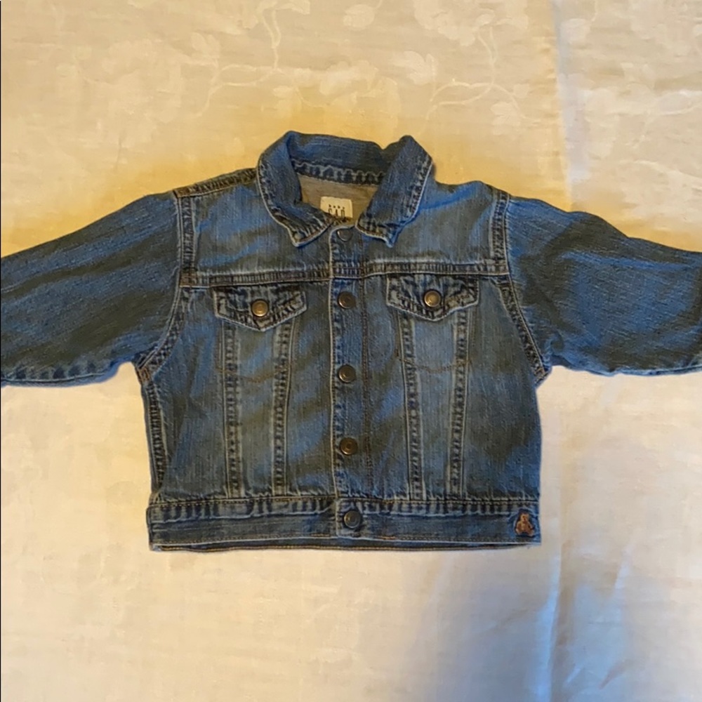 **SOLD Baby gap 6-12 months Jean jacket